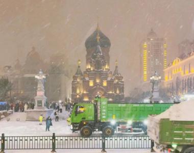 哈尔滨市8日还有大雪 预计持续7~8个小时