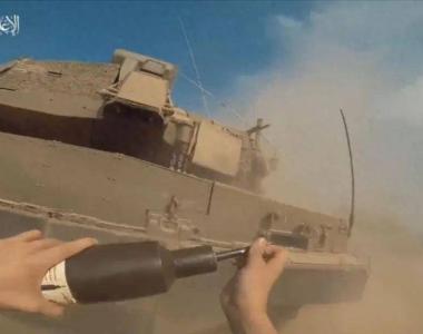 反坦克超人火了，哈马斯近距离徒手炸坦克，以色列坦克毫无反应？