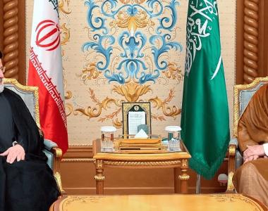 伊朗总统与沙特王储举行恢复外交关系后的首次会面