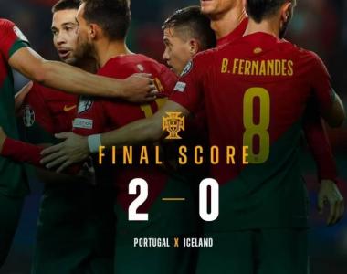 欧预赛-B费奥尔塔破门C罗造进球 葡萄牙2-0冰岛10连胜收官